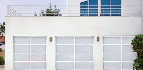 Wayne Dalton Model 8800 Aluminum Garage Door Costa Mesa