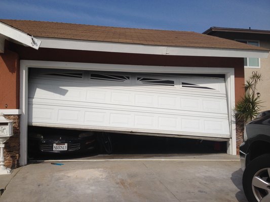 Garage Door Off Track